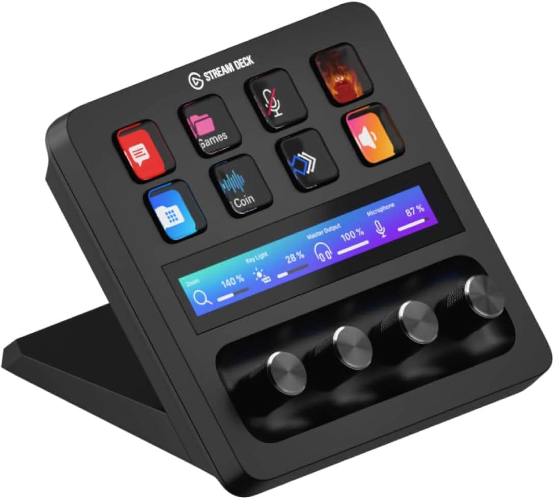 בקר סטודיו ומיקסר Elgato Stream Deck +