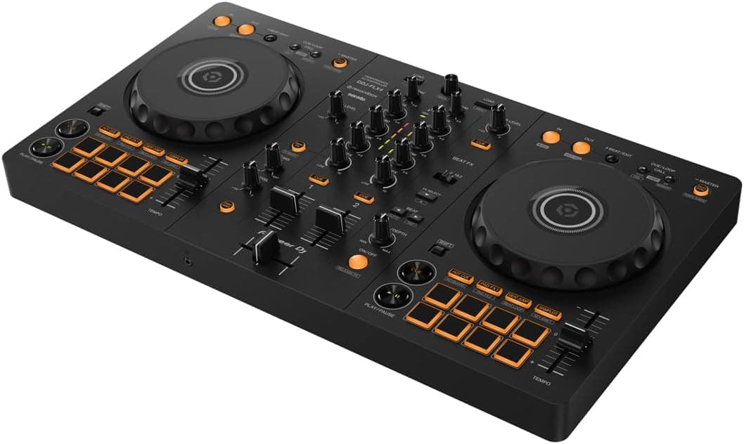 קונטרולר DJ ‏Pioneer DJ DDJ-FLX4 – ‏2 ערוצים, 16 פדים