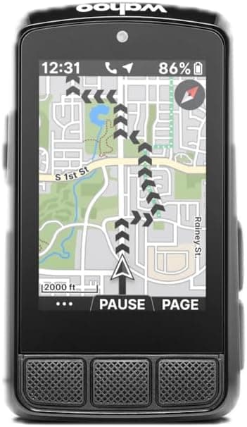 מחשב רכיבה Wahoo ELEMNT BOLT V3 – GPS כפול־תדר, מסך צבעוני 2.3 אינץ׳