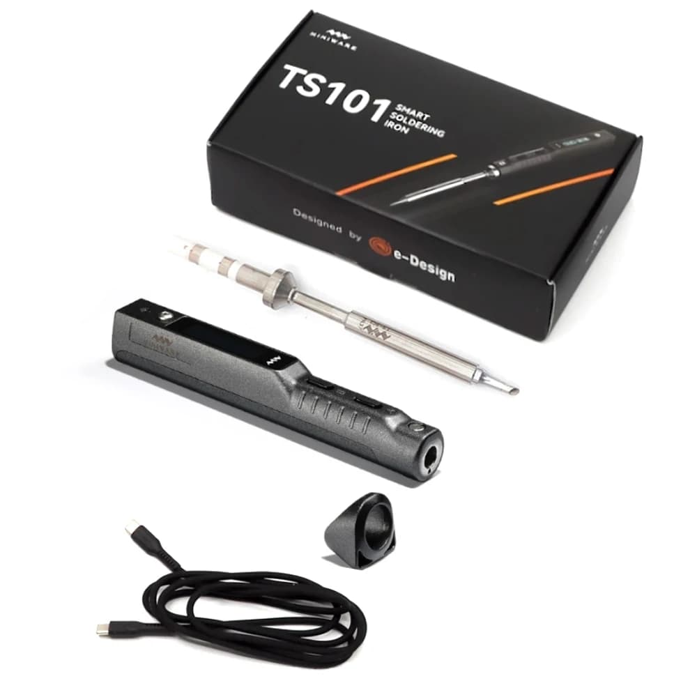 מלחם Miniware TS101 עם ריתוך USB-C