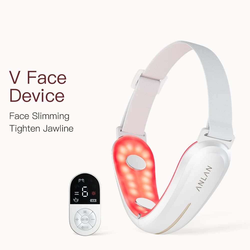 ANLAN V-Face - מכשיר טיפוח פנים עם מיקרו-זרמים 4 קטבים