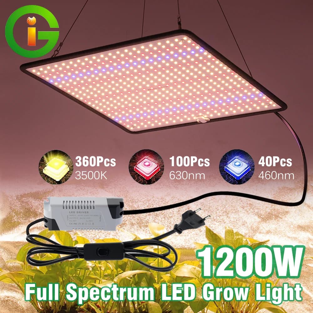 מנורת גידול LED ספקטרום מלא TRANYTON 40W