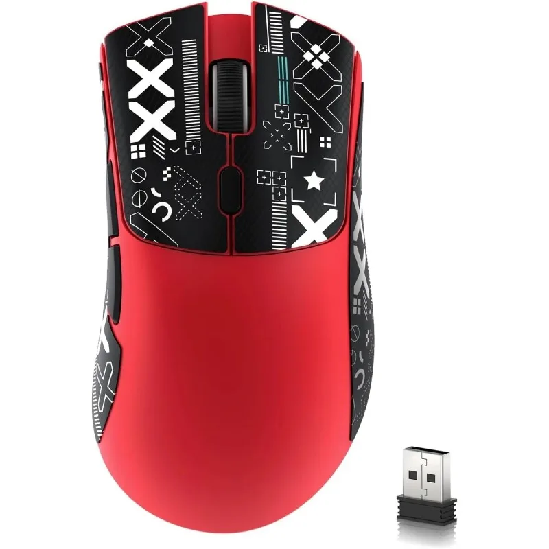 עכבר גיימינג אלחוטי ATTACK SHARK R1 עם מקלט USB קטן