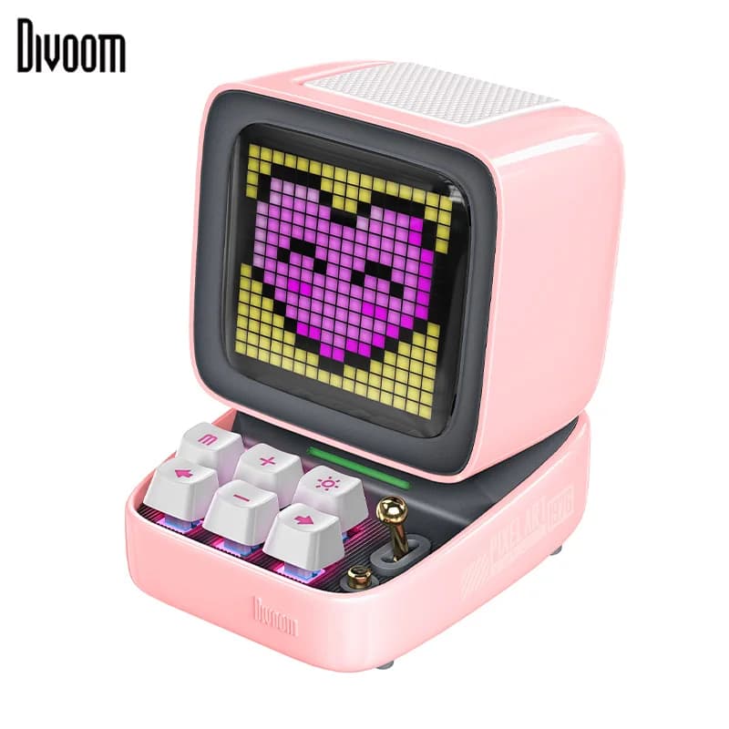רמקול Divoom Ditoo-Pro – פיקסל ארט, בלוטות' ושעון מעורר