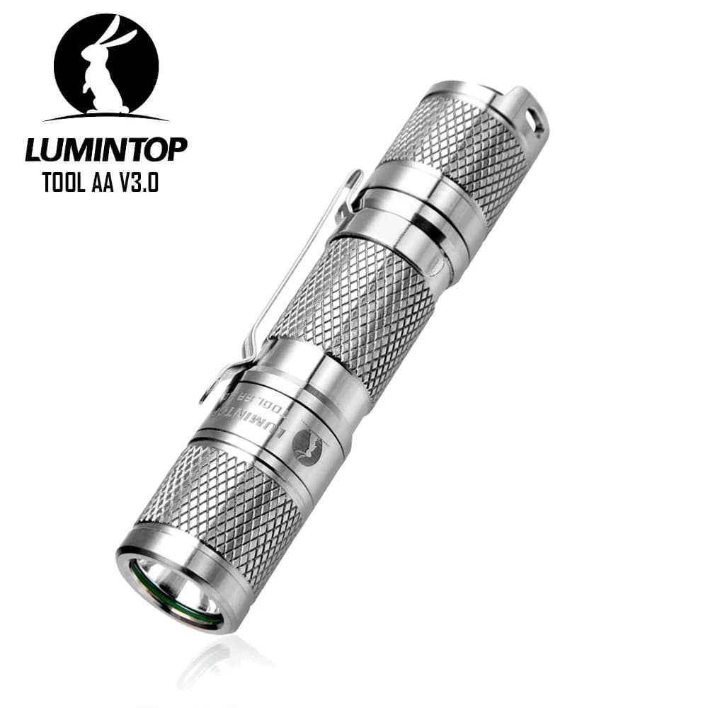 פנס Lumintop TOOL AA 3.0 מטיטניום, קומפקטי וקל וקל לנשיאה