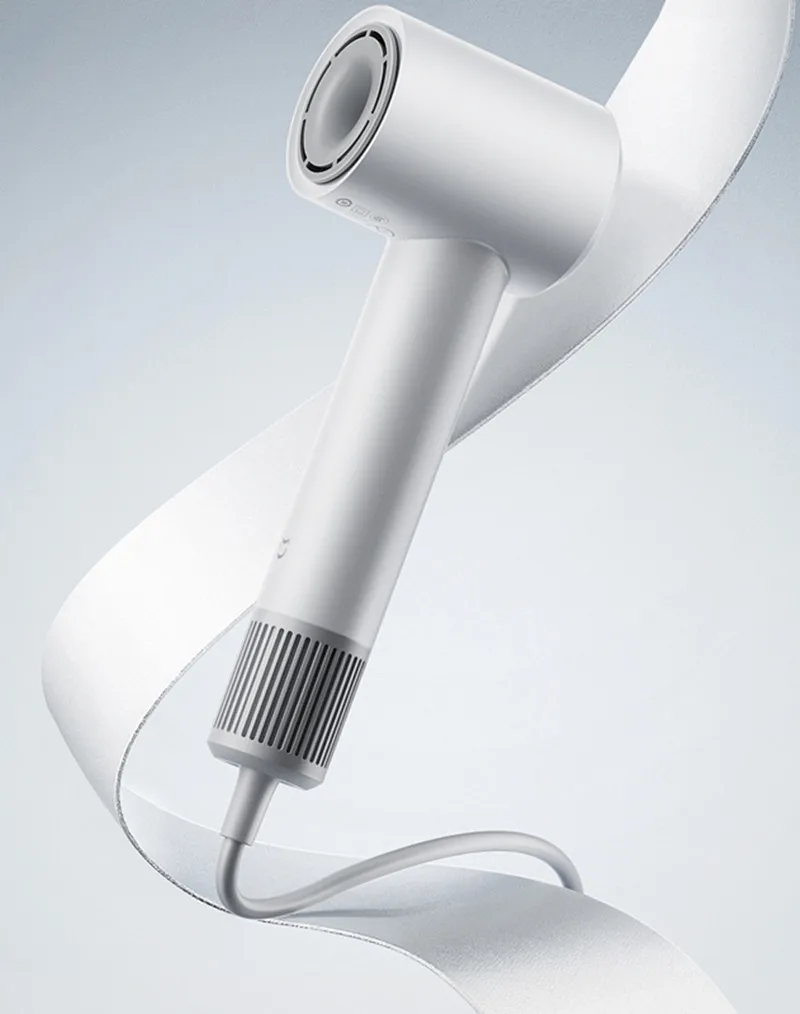 מייבש שיער לבן Xiaomi Mijia H501 SE עם ידית קומפקטית וכבל
