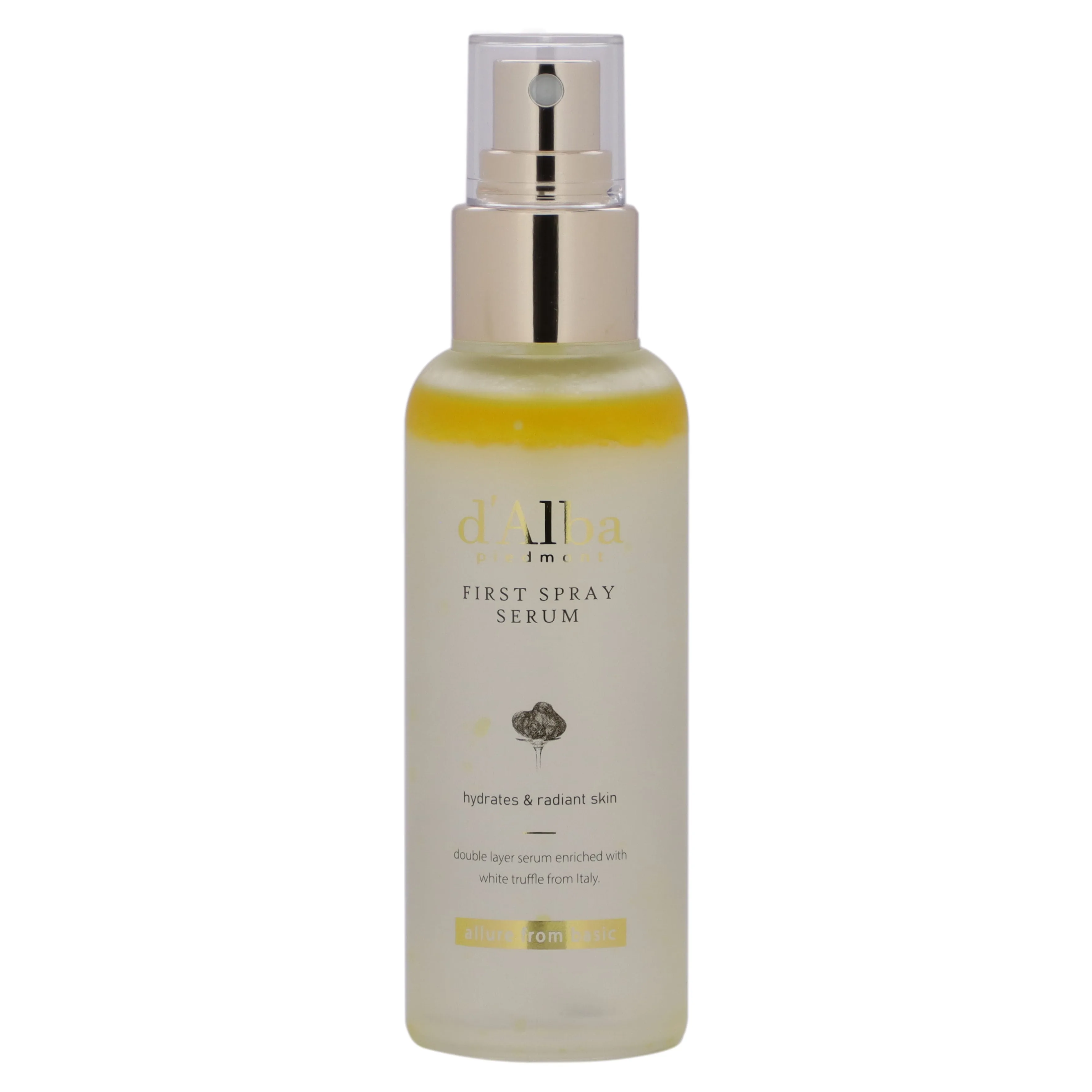 בקבוק ספריי סרום d'Alba First Spray Serum 100 מ״ל