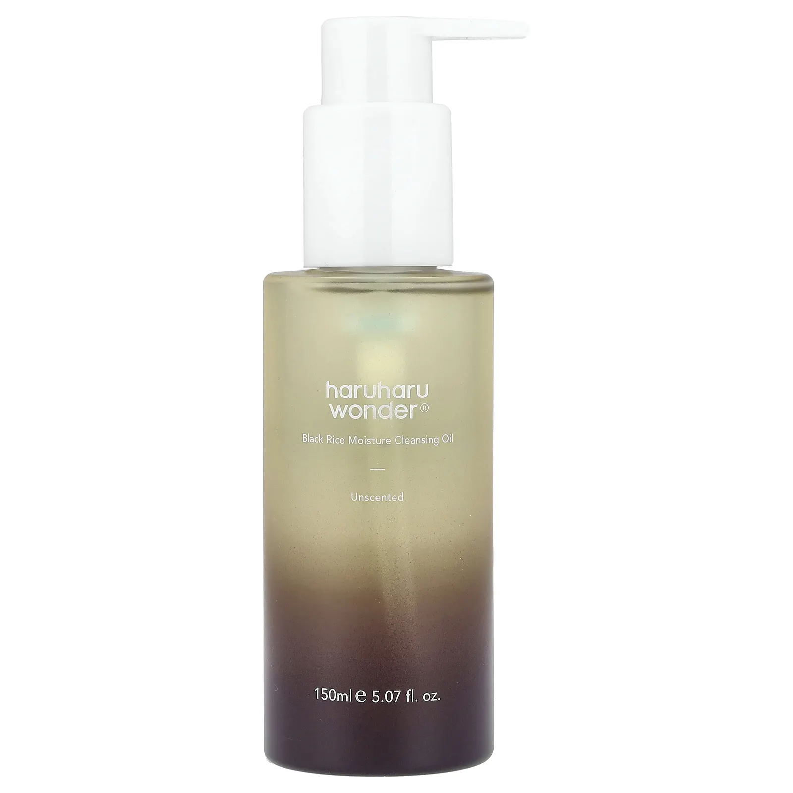 שמן ניקוי Haruharu Wonder Black Rice Moisture Cleansing Oil, 150 מ"ל, ללא בושם