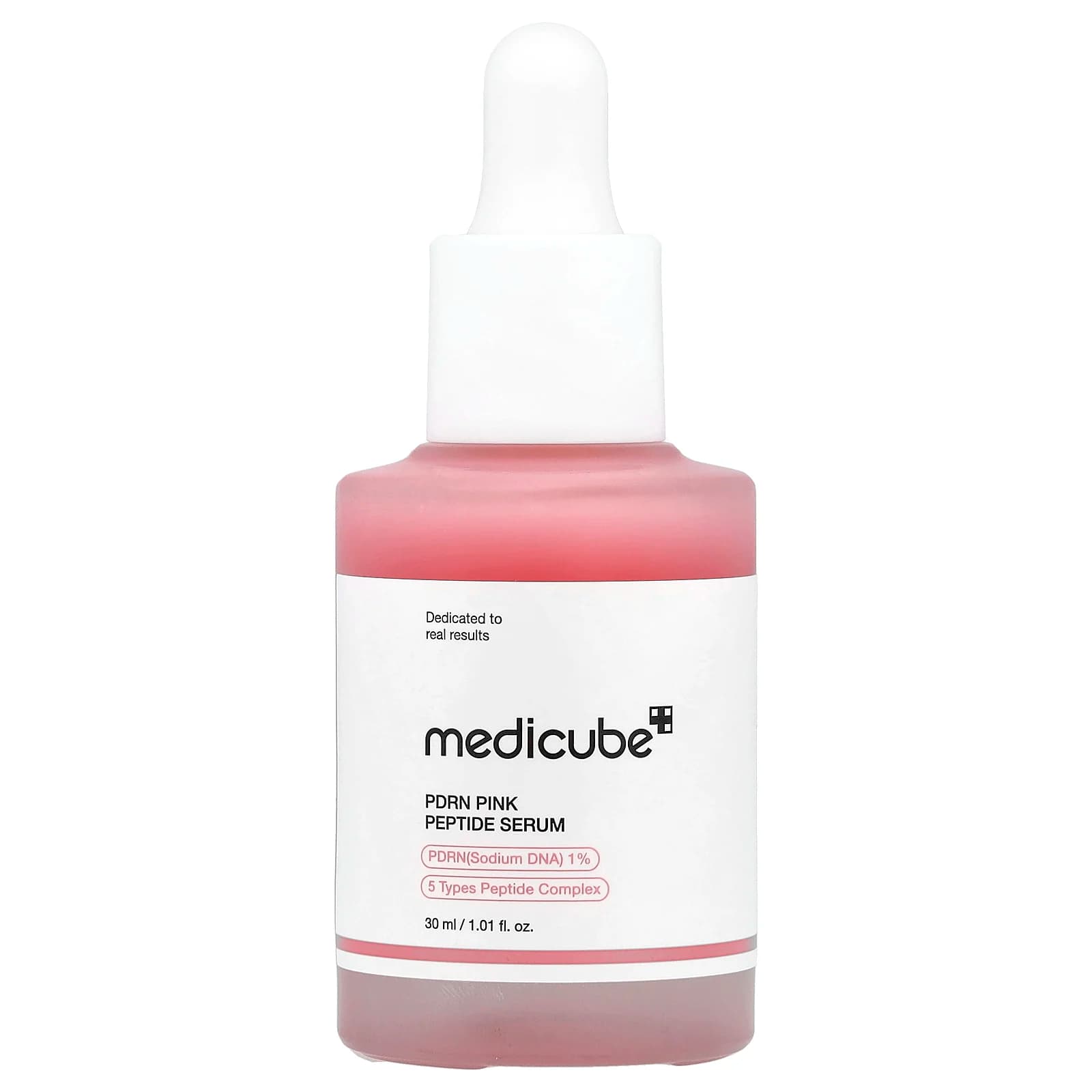 אריזת סרום Medicube PDRN Pink Peptide Serum, 30 מ"ל