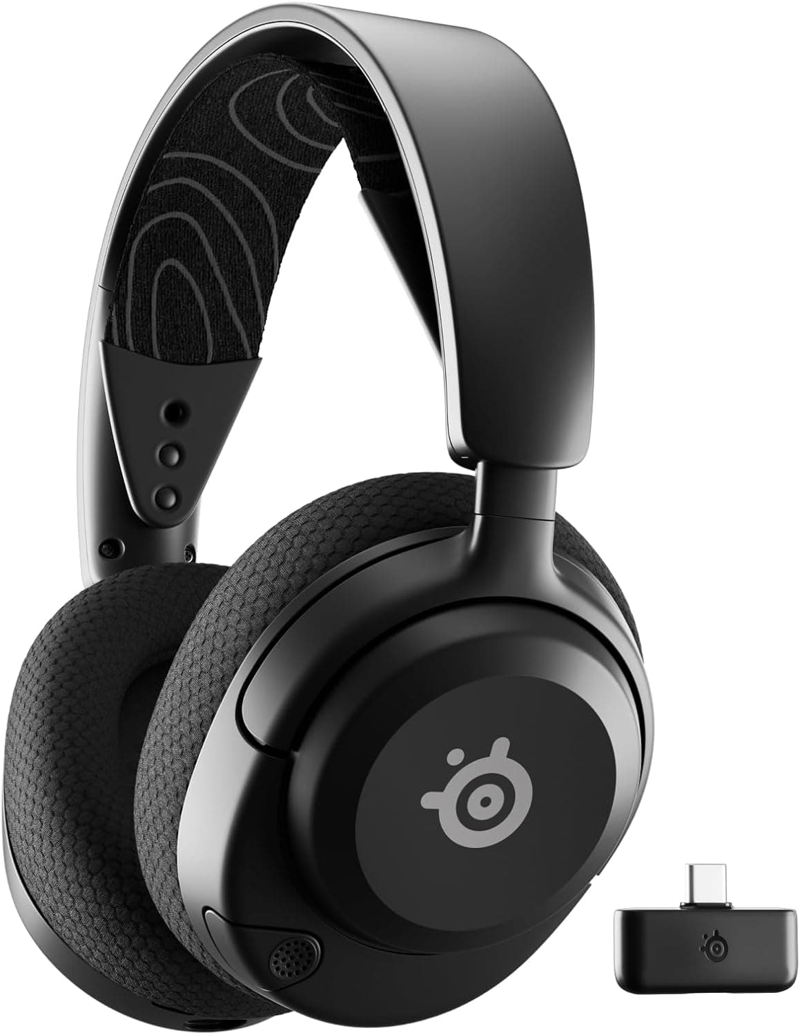 אוזניות גיימינג אלחוטיות SteelSeries Arctis Nova 5 – שחור