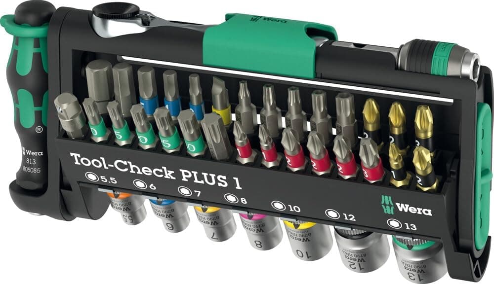 סט כלי עבודה Wera Tool-Check PLUS 1 עם 39 חלקים בנרתיק