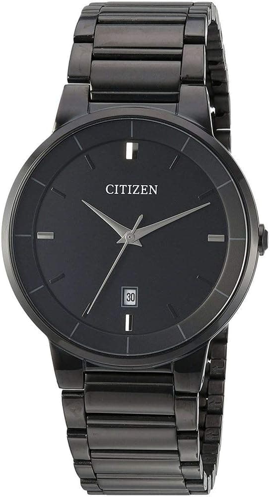 שעון יד לגבר Citizen BI5017-50E – קוורץ, פלדה בגימור שחור