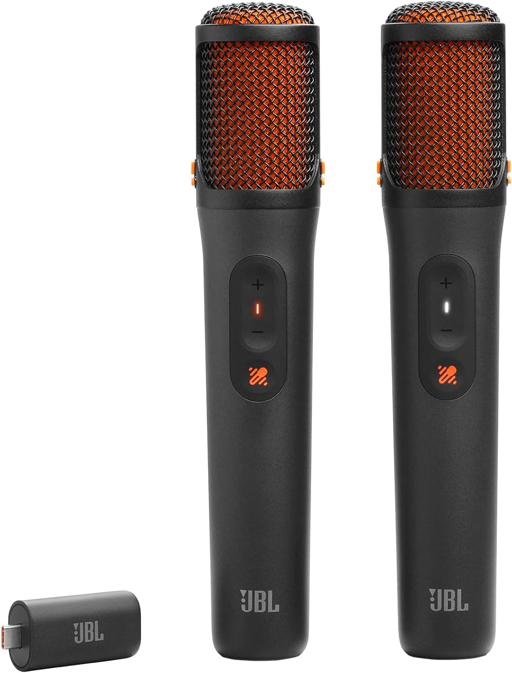 זוג מיקרופונים אלחוטיים לקריוקי JBL EasySing Mics – שחור