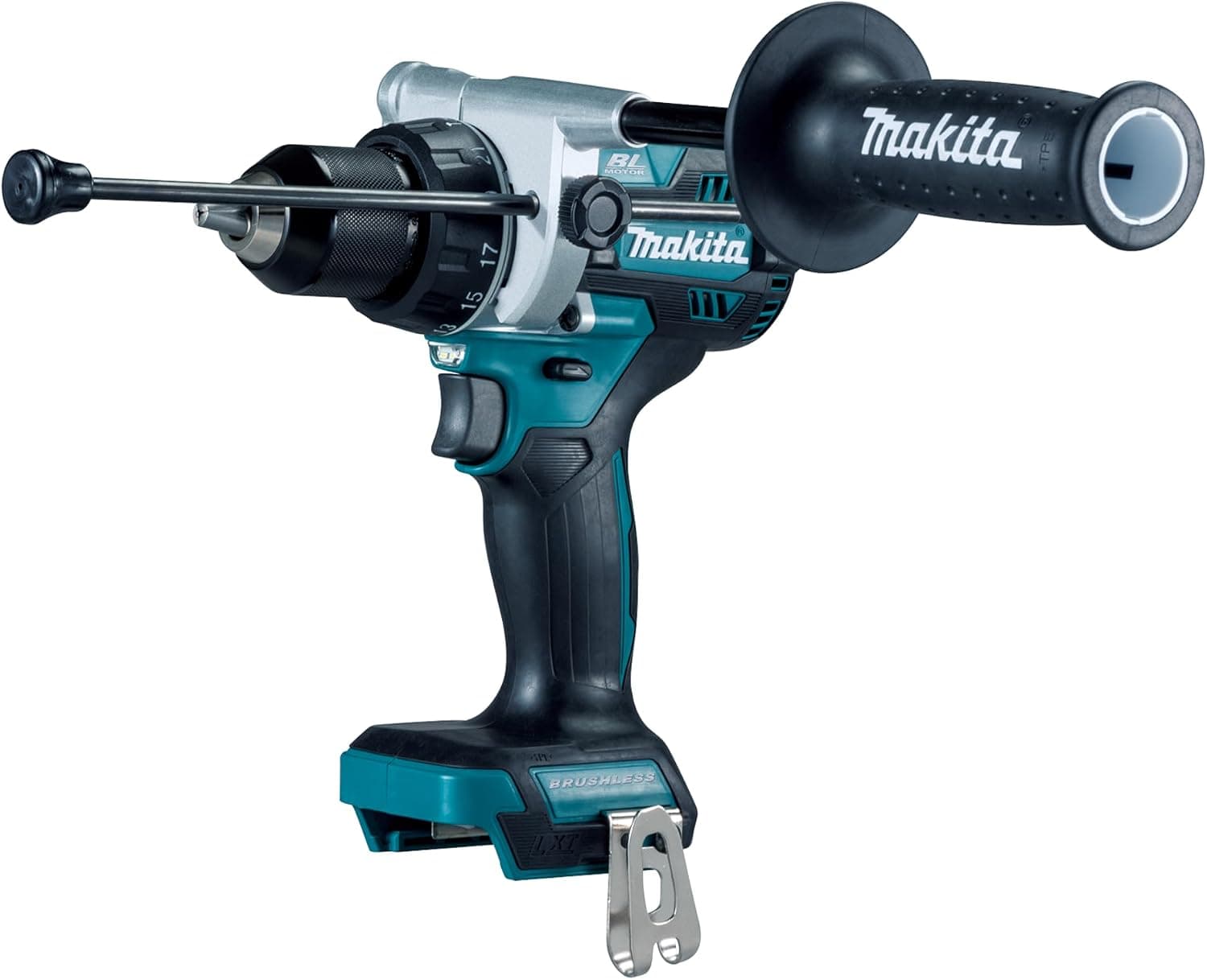 מברגה/מקדחה רוטטת Makita DHP492Z 18V – מנוע ללא פחמים, 130Nm (גוף בלבד)