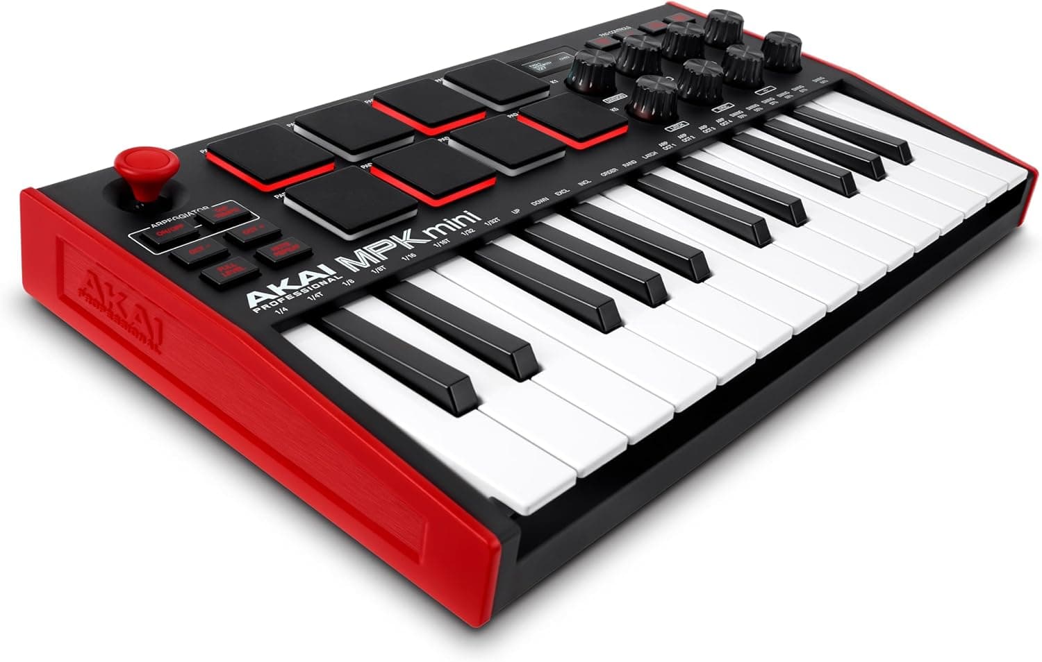 מקלדת שליטה Akai Professional MPK Mini MK3 עם 25 קלידים ו־8 פדים – USB MIDI