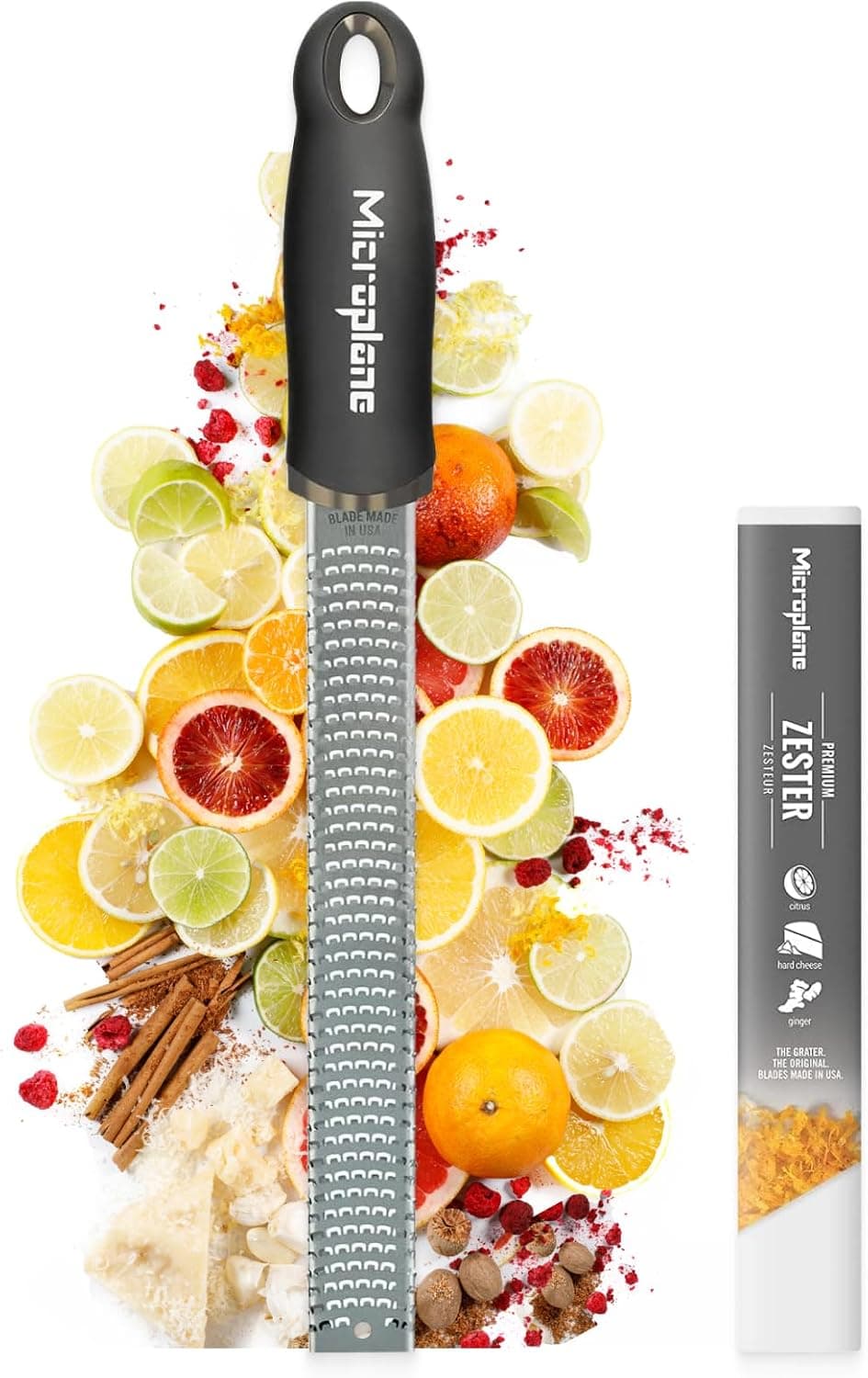 Microplane Classic Zester פומפייה/מגרדת