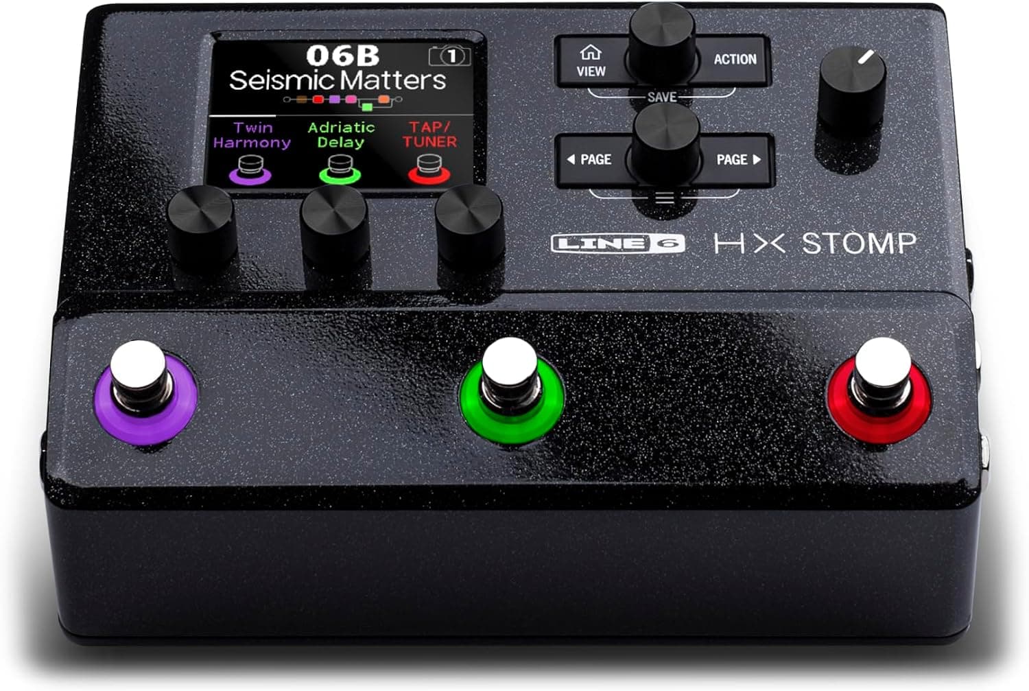 מולטי־אפקט ומדמה מגברים Line 6 HX Stomp – לגיטרה
