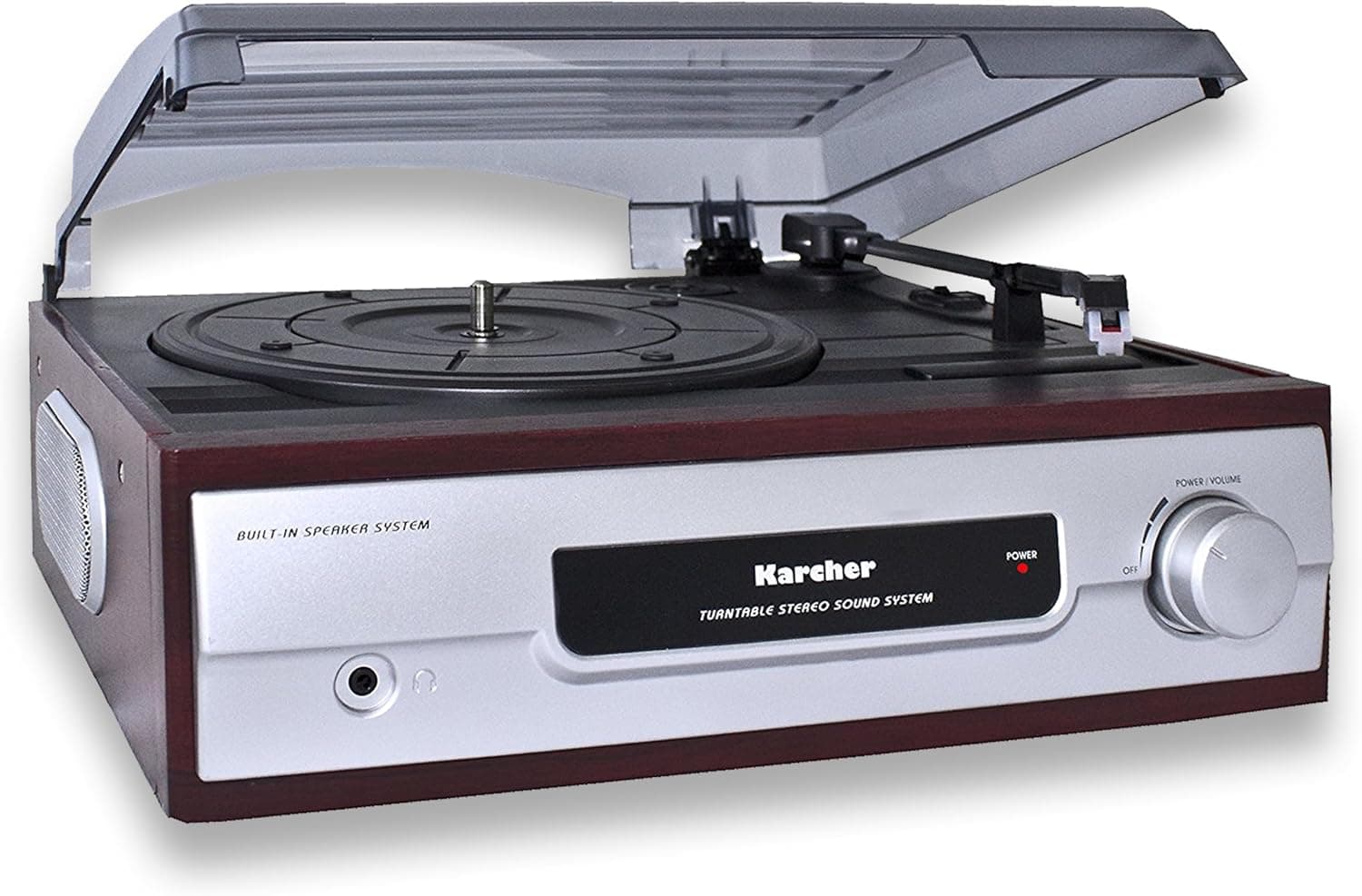 פטיפון רטרו Karcher KA 8050 עם רמקולים מובנים