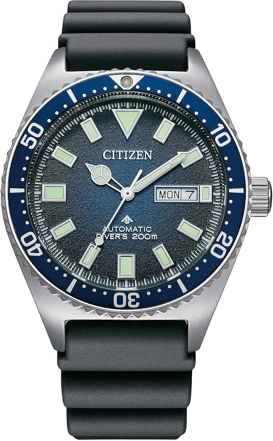 שעון צלילה אוטומטי Citizen Promaster Diver NY0129-07L – לוח כחול, 200 מ׳