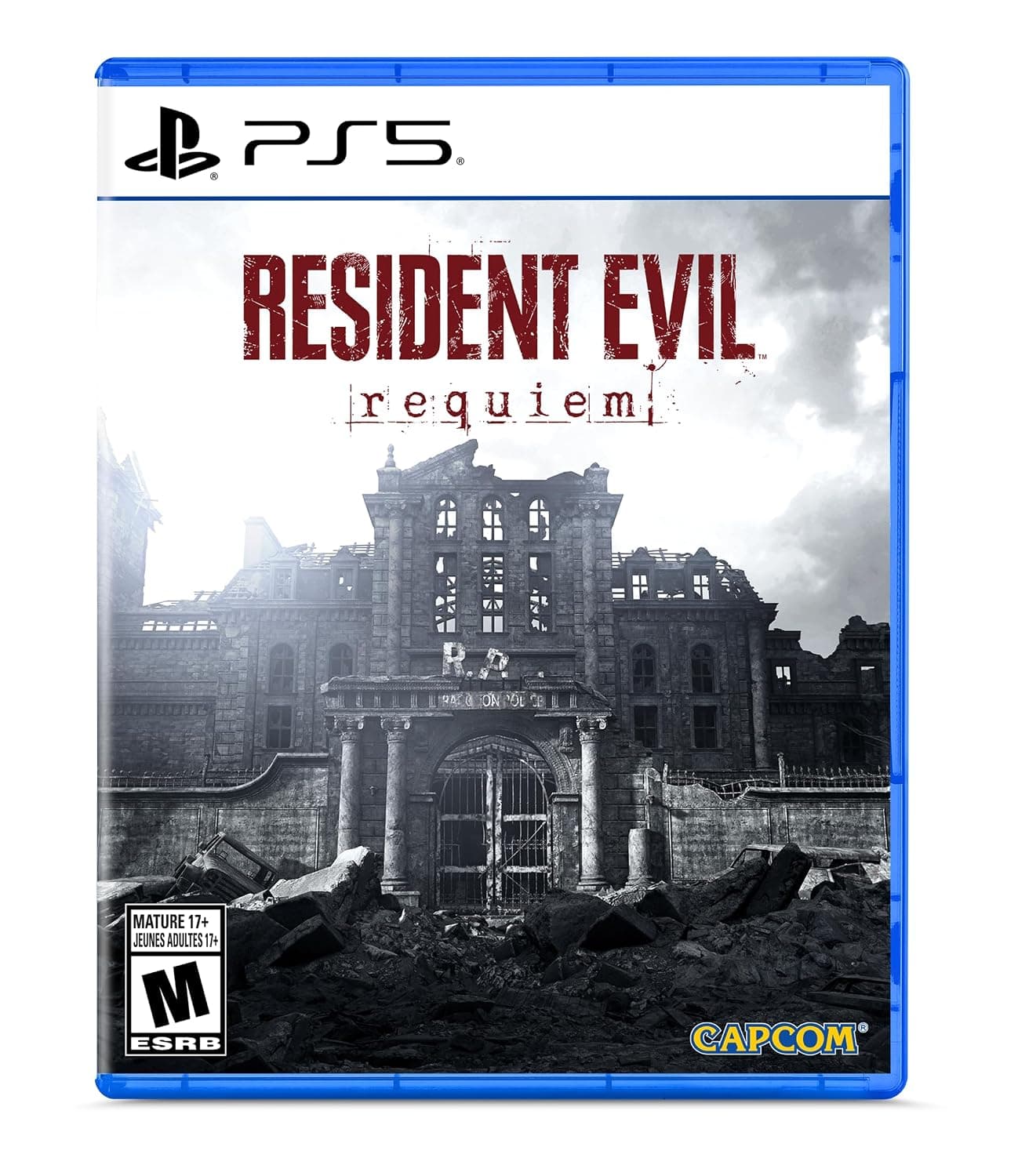 עטיפת Resident Evil Requiem לפלייסטיישן 5, מהדורת דיסק בלעדית לאמזון