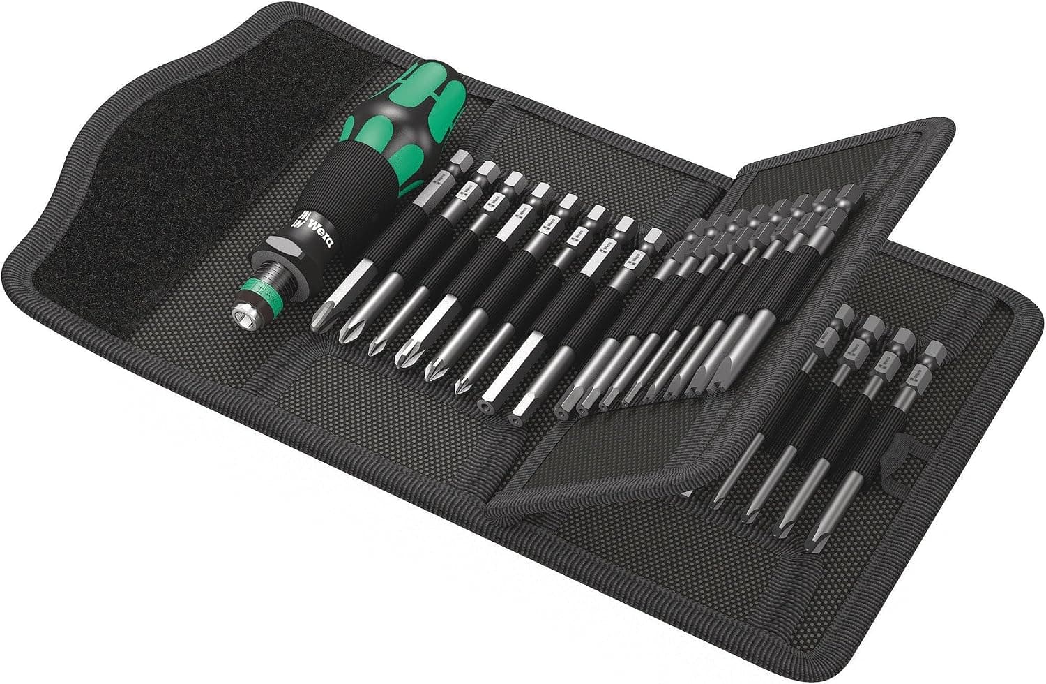 סט מברג וביטים Wera Kraftform Kompakt 62 – 33 חלקים