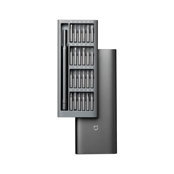 מברגה חשמלית מדויקת Xiaomi עם מארז אלומיניום מגנטי ו-24 ביטים